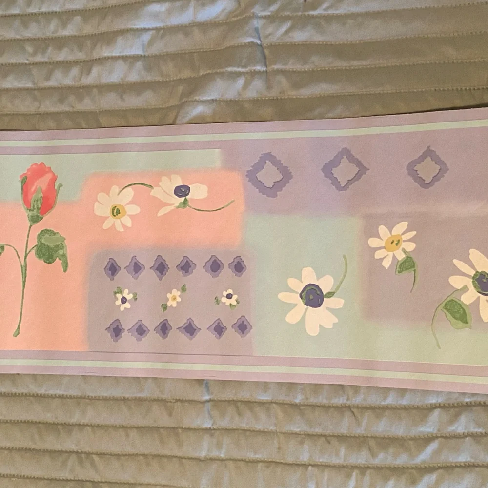 Pastel wall border